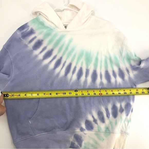 Wildfox Tie Dye Hoodie Pullover Sweatshirt Top Size Small - Picture 7 of 9